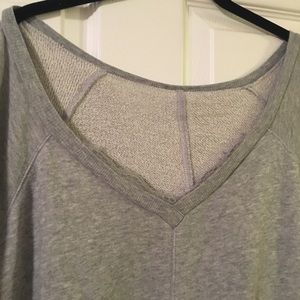 Long sweatshirt dress Grey plus size 3X EUC